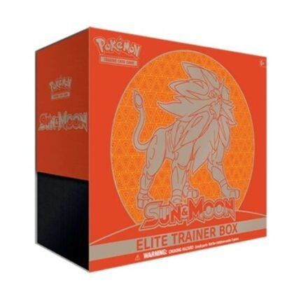 Pokémon Sun and Moon Base Solgaleo Elite Trainer Box - Mint Condition